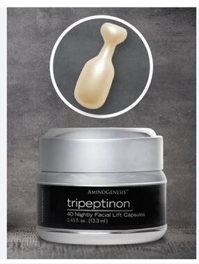 Aminogenesis Tripeptinon Nightly Facial Lift Capsules